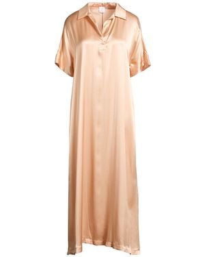 Eleventy Midi Dress Silk - Natural