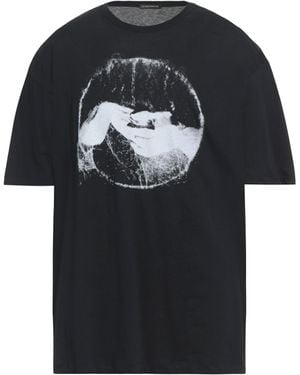 Ann Demeulemeester T-Shirt Cotton - Black