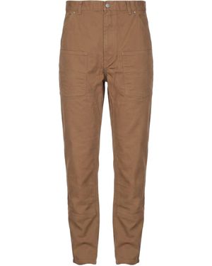 A Bathing Ape Khaki Pants Cotton - Brown