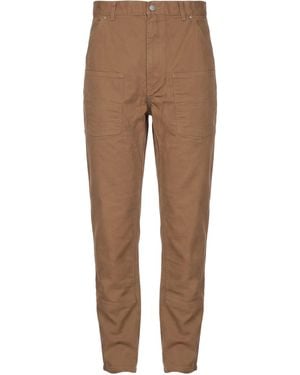 A Bathing Ape Khaki Pants Cotton - Brown