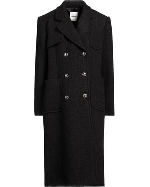 Sandro Coat Virgin Wool - Black