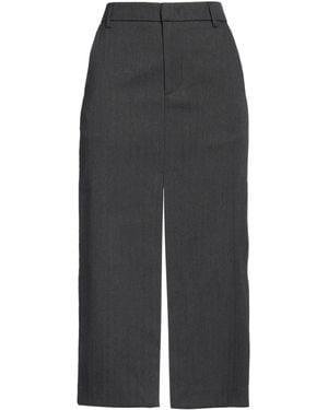 Dondup Midi Skirt - Gray