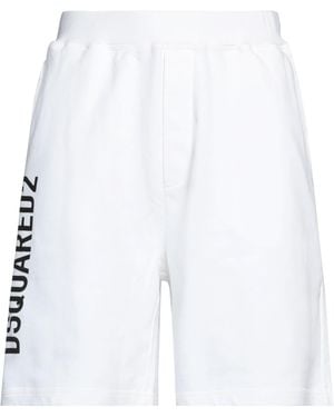 DSquared² Shorts & Bermuda Shorts - White