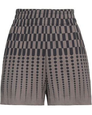 Dries Van Noten Taupe Shorts & Bermuda Shorts Cotton - Gray