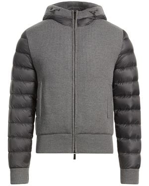 Moorer Puffer Virgin Wool, Polyamide - Gray