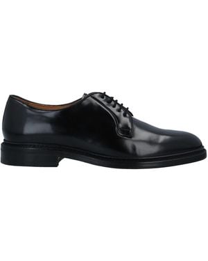BERWICK  1707 Lace-Up Shoes Soft Leather - Black