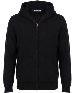 Palm Angels Cardigan Cotton, Polyamide - Blue
