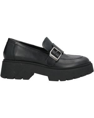 Janet & Janet Loafers Leather - Black
