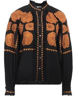 Antik Batik Shirt Cotton - Black