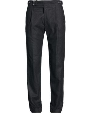 Tagliatore Charcoal Trousers Virgin Wool, Elastane - Blue