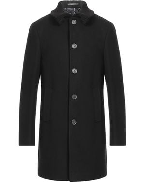 Havana & Co. Coat Polyester, Wool - Black
