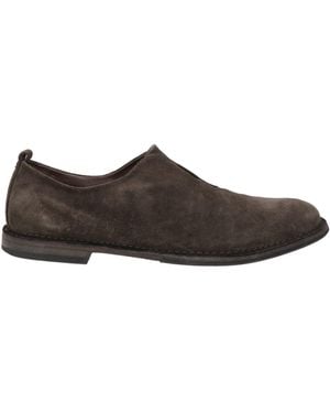 Pantanetti Charcoal Loafers Leather - Brown