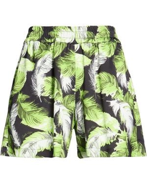 Gaelle Paris Light Shorts & Bermuda Shorts Polyester, Elastane - Green