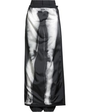 Jean Paul Gaultier Trousers Virgin Wool - Black