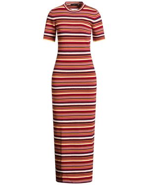 Alanui Maxi Dress Cotton - Red