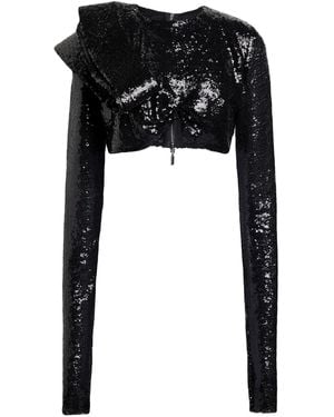 Maticevski Top Polyester, Elastane - Black