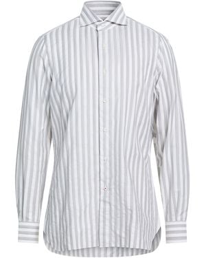 Isaia Light Shirt Cotton - White