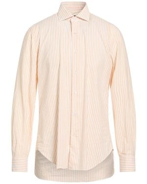 Barba Napoli Sand Shirt Cotton - White