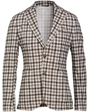 Luigi Bianchi Blazer Cotton - White