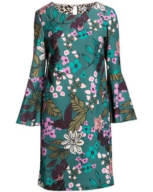 LUCKYLU Milano Mini Dress - Blue