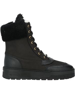 Pollini Ankle Boots Leather - Black