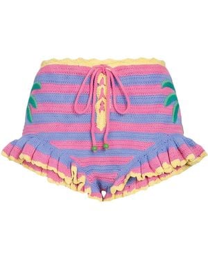 Celiab Shorts & Bermuda Shorts Cotton - Blue