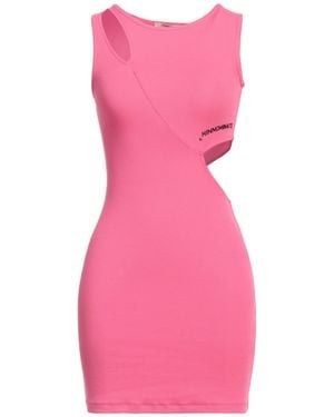 hinnominate Mini Dress Cotton, Elastane - Pink