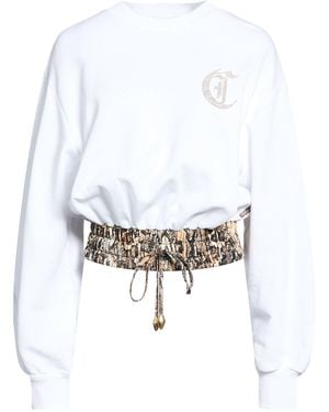 Just Cavalli Sweatshirt Cotton - White