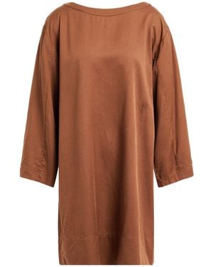 Elvine Mini Dress Lyocell - Brown