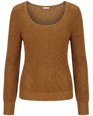 Liu Jo Sweater Viscose, Acrylic, Polyester, Wool, Alpaca Wool - Brown