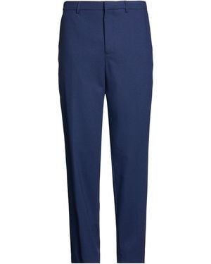 Jack & Jones Pants Polyester, Wool, Elastane - Blue