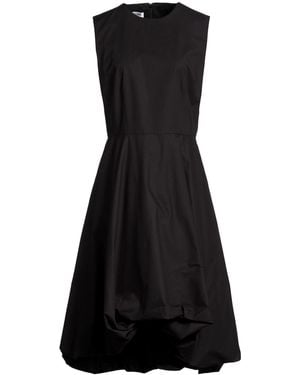 Moschino Midi Dress Cotton, Elastane - Black