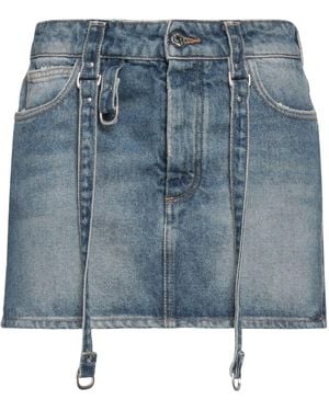 Off-White c/o Virgil Abloh Denim Skirt Cotton - Blue