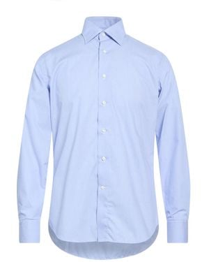 Canali Light Shirt Cotton - Blue