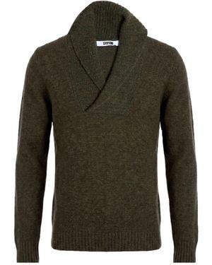 Grifoni Sweater Alpaca Wool, Polyamide, Wool - Green