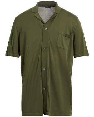 Drumohr Military Shirt Cotton - Green