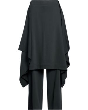 Ami Paris Charcoal Pants Virgin Wool - Blue