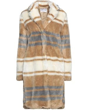 Vicario Cinque Shearling- & Kunstfell - Weiß