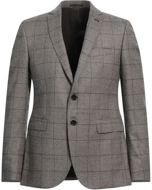 Jeordie's Blazer Virgin Wool, Elastane - Grey