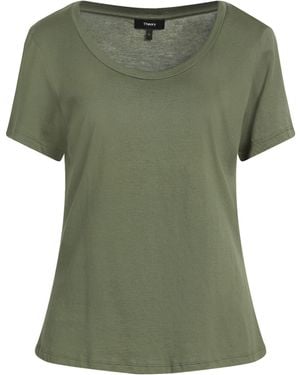 Theory T-Shirts - Green