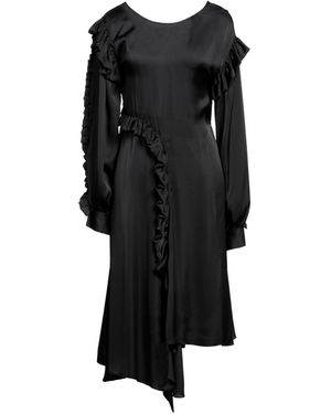 REMAIN Birger Christensen Midi-Kleid - Schwarz