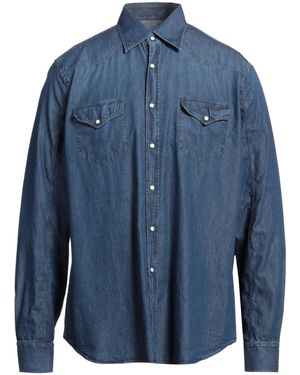 Alessandro Gherardi Camicia Jeans - Blu