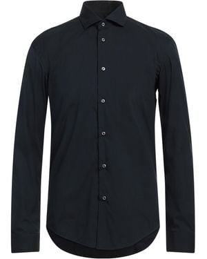 Brian Dales Midnight Shirt Cotton, Polyamide, Elastane - Blue