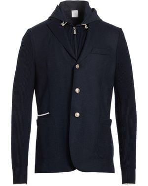 Eleventy Blazer Wool, Polyamide - Blue