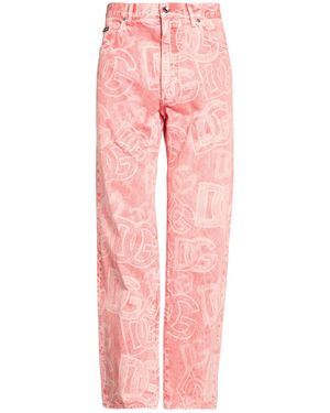 Dolce & Gabbana Jeans Cotton - Pink