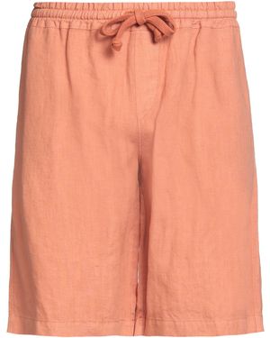 Fedeli Shorts & Bermuda Shorts Linen - Orange