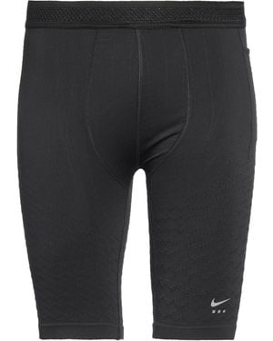 Nike Shorts & Bermuda Shorts Nylon, Elastane - Gray