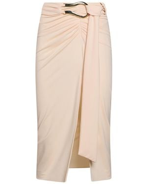 EUREKA by BABYLON Midi Skirt Polyamide, Elastane - Natural