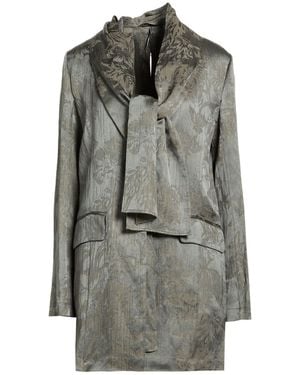 Masnada Blazer Acetate, Viscose, Linen - Gray
