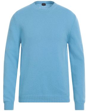 Mp Massimo Piombo Light Jumper Merino Wool - Blue